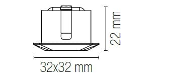 Алюминиевый круглый светодиодный светильник Fan Europe Lighting INTEC ARCH-00070025 - Вид №1