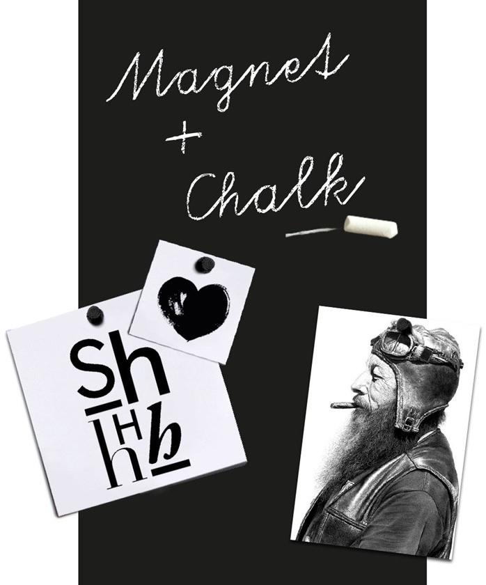 Groovy Magnets Стикер стены винила Chalkboard sun-id-1502780 - Вид №2