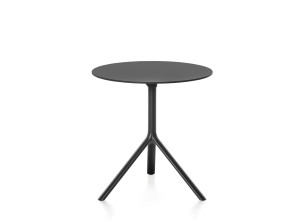 Алюминиевый круглый складной стол с порошковым покрытием