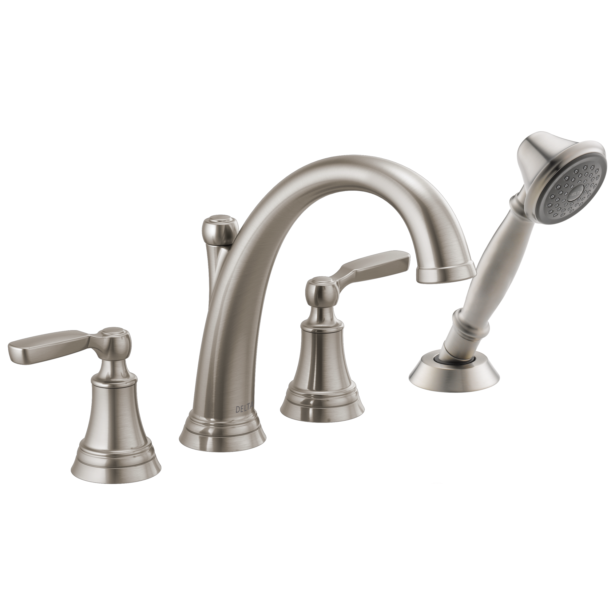 T4732-SS Римская ванна с ручным душем Delta Faucet Woodhurst Нержавеющая сталь 