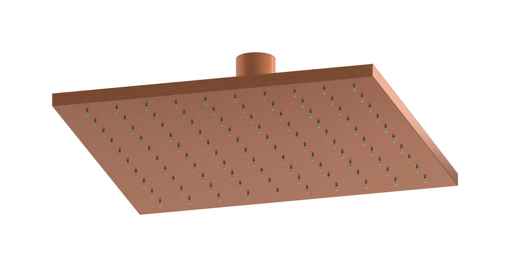 Верхний душ квадратный 200х200 WE ARE IB ma021rr Antique Copper Monamour 