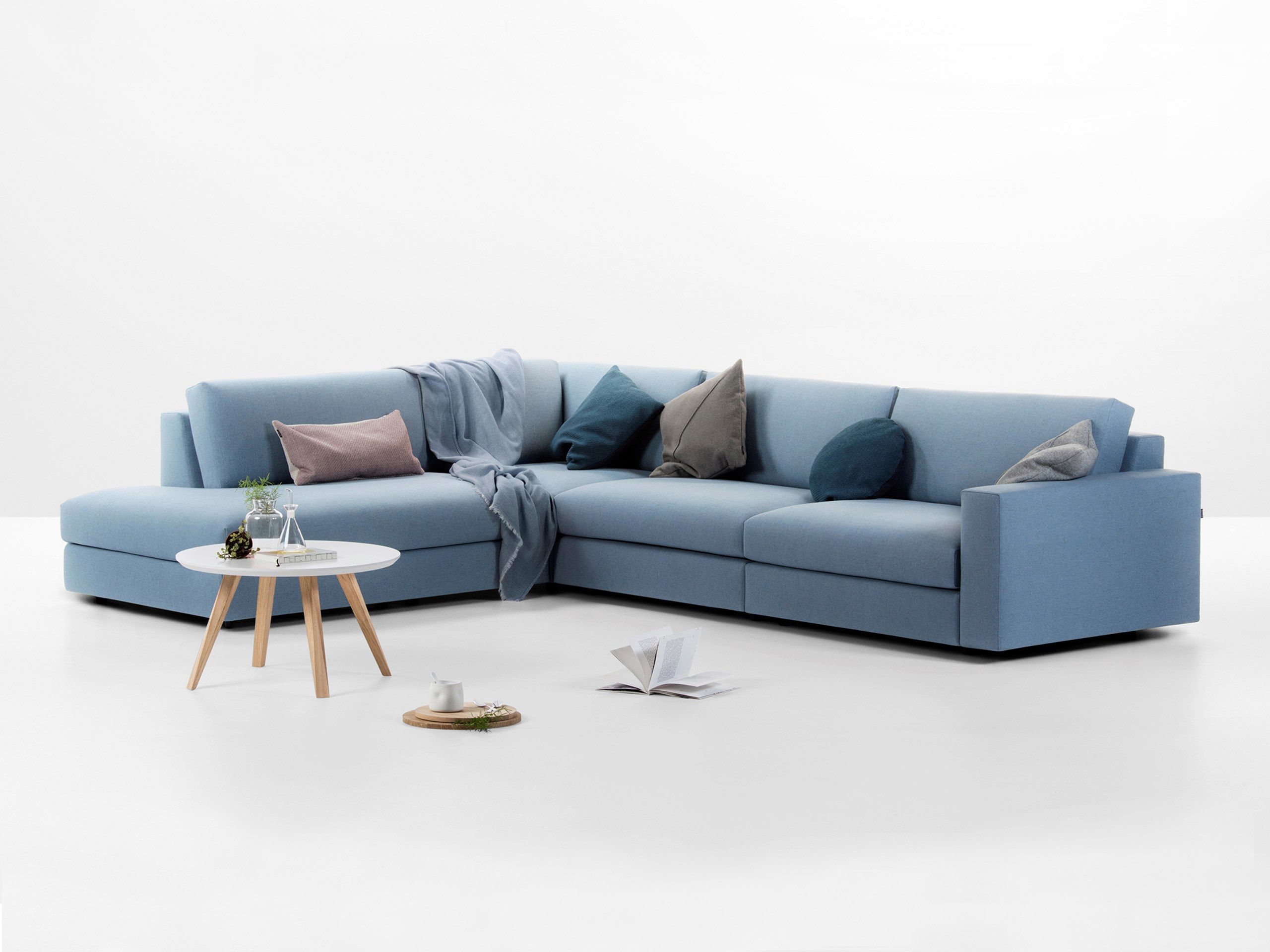 Тканевый диван с полуостровом prostoria Классическая ARCH-00149962 - Вид №1