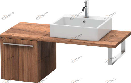 XL543107979 Шкафчик для консоли X-Large #XL5431 400 x 548 мм Орех натуральный, декор Duravit