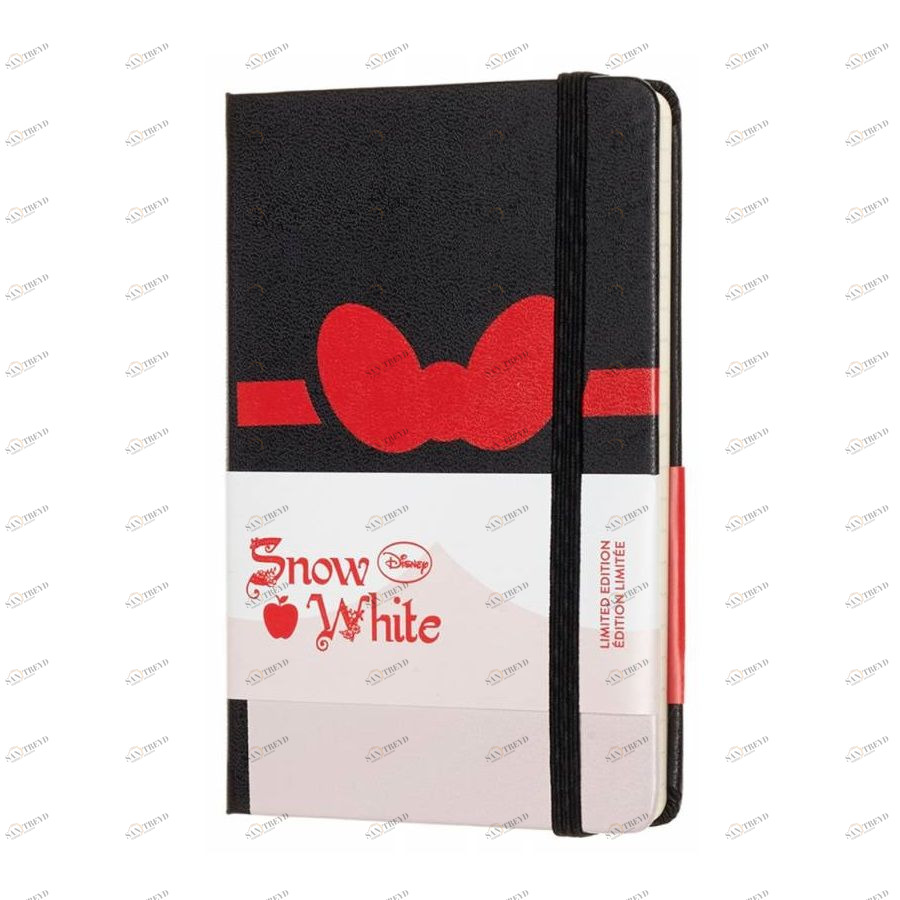 Блокнот Moleskine Limited Edition SNOW WHITE Bow Pocket, линейка 485898