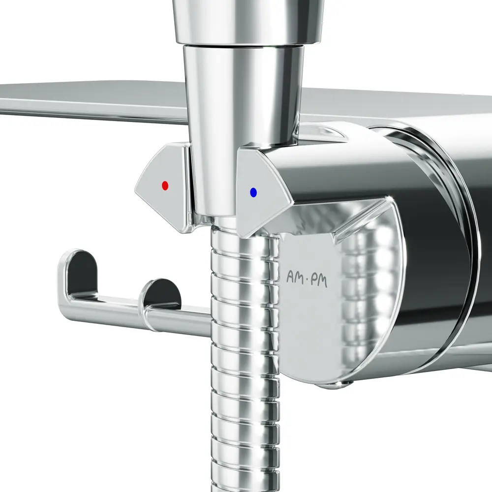 89346490 Гигиенический душ AM.PM Flash F0H9H800 набор со смесителем цвет хром STLM-0971710  - Вид №1