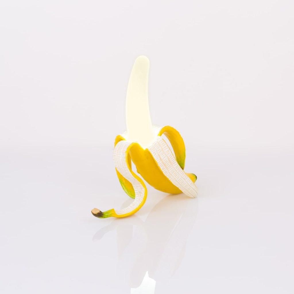 Настольная лампа 30х26 см желтая Banana Daisy 13112 SELETTI НЕОБЫЧНЫЕ 00-3882476 Желтый  - Вид №1
