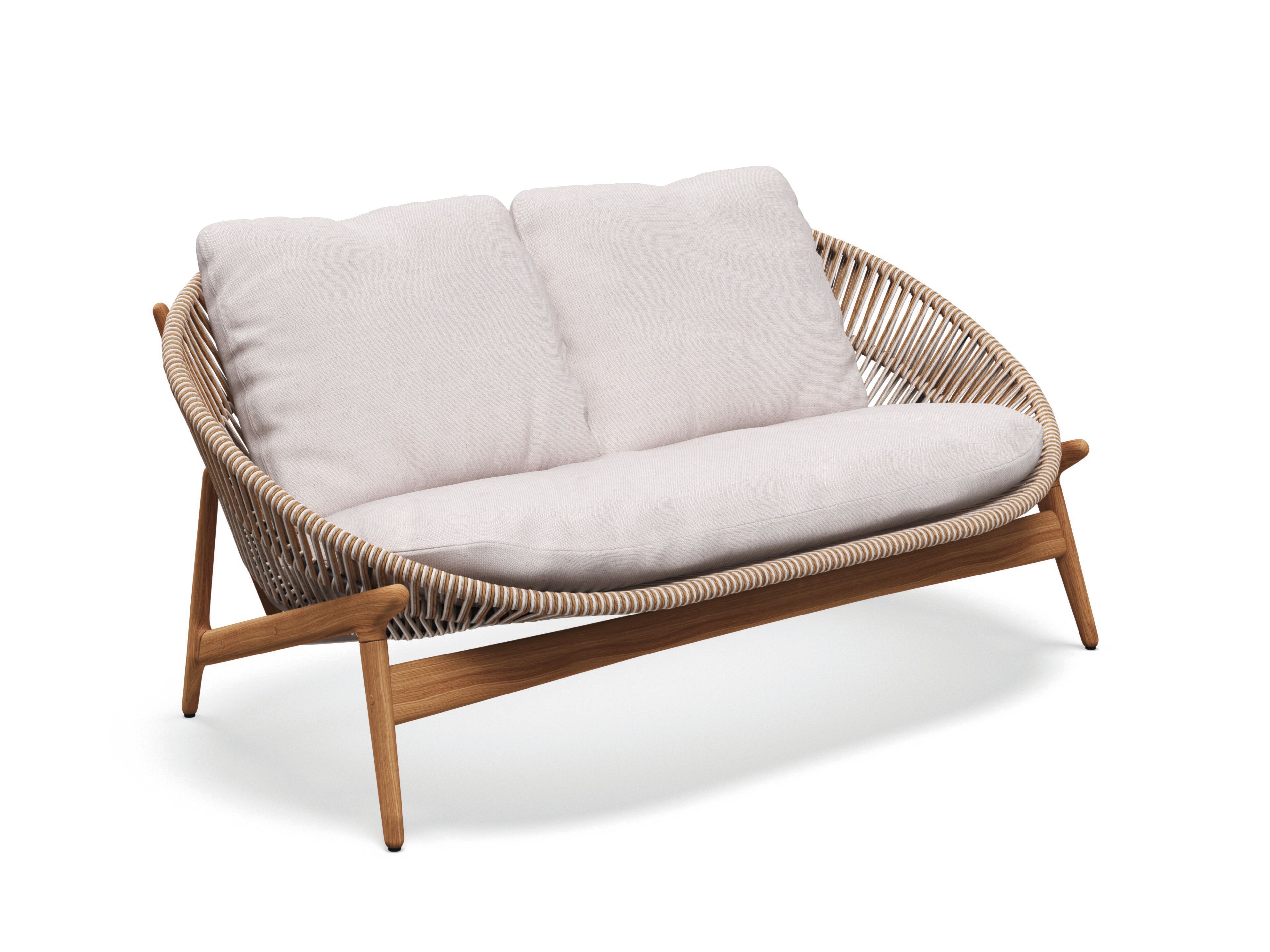 2-местный тканевый садовый диван Gloster ARCH-00081275