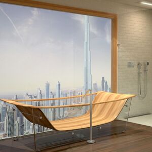 DA-222-HO-XX-0B-0VA Wave Diamond ванна Bagno Sasso