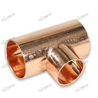 1513018 SANHA 5130 тройник ВП, медь  18 мм 