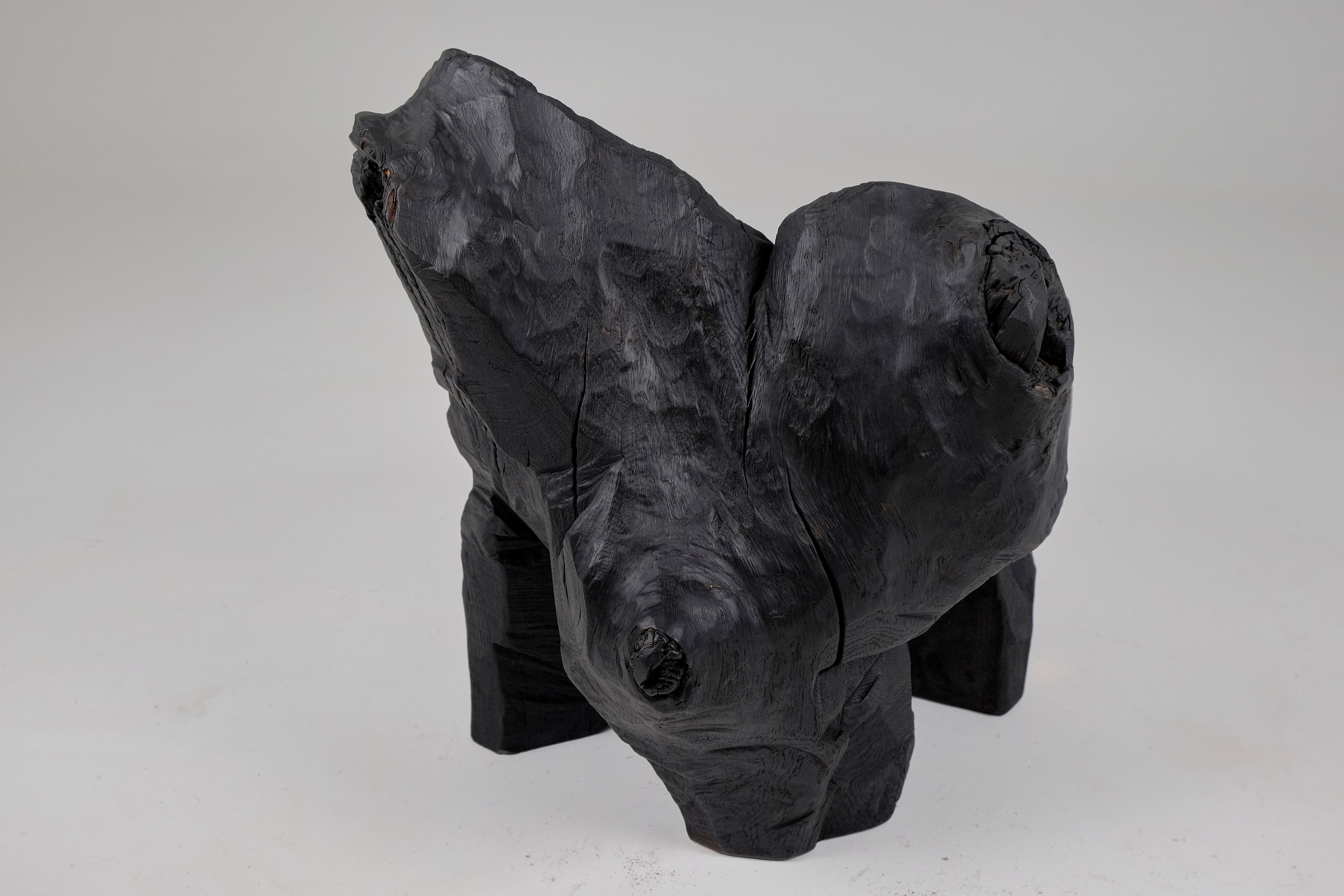 Низкий дубовый стул Logniture Jownik ARCH-00048410 - Вид №10