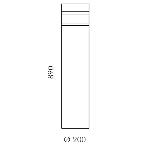 Литой алюминиевый светодиодный светильник SIMES Ikonic ARCH-00077112 - Вид №7