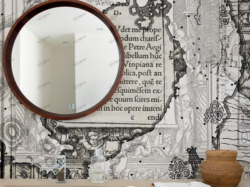 Wall&decò Обои для ванной Wet system 20 Wet_ut2001 / wet_ut2002