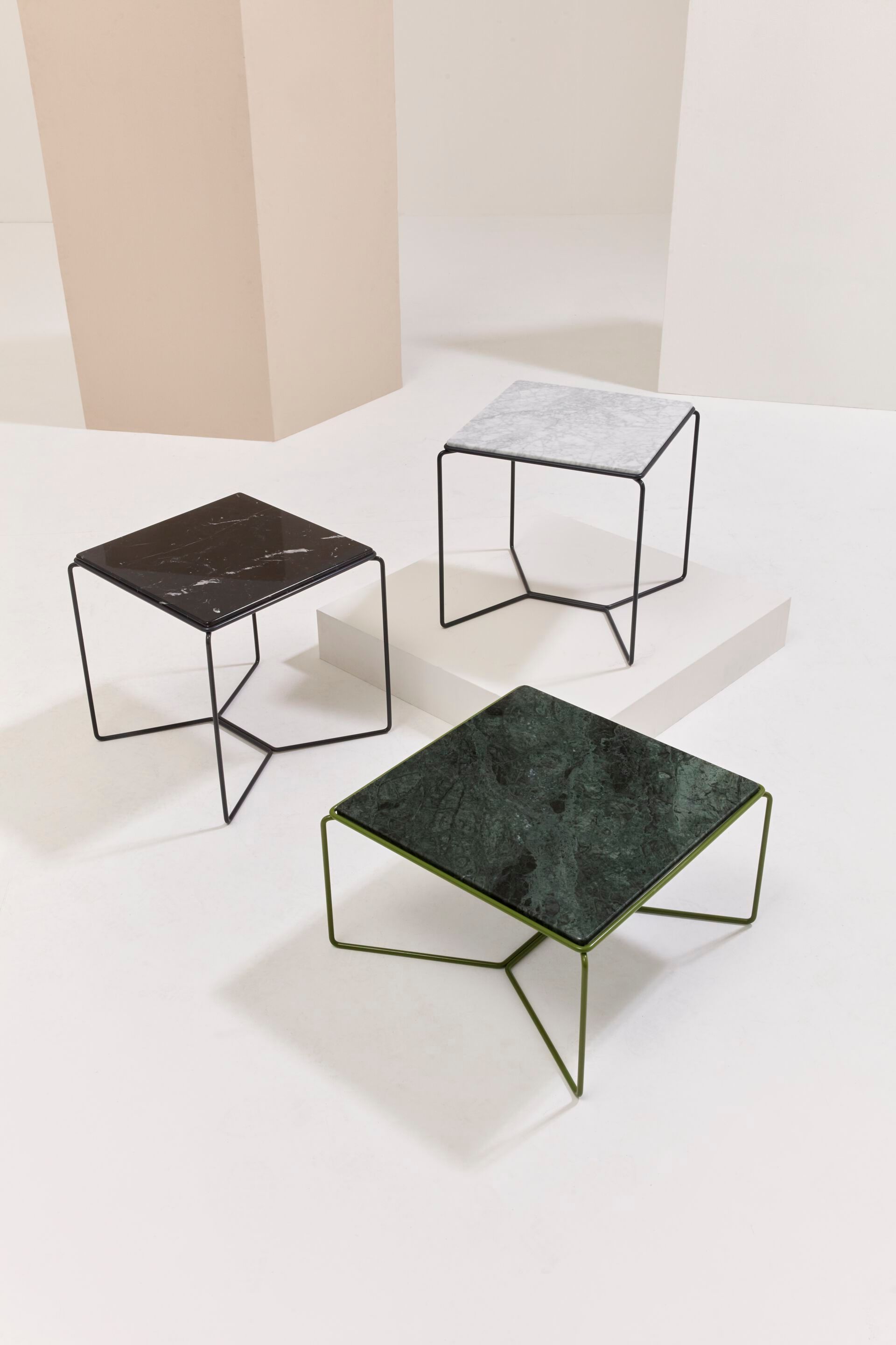 Стальной квадратный журнальный столик Billiani ARCH-00139689 - Вид №2