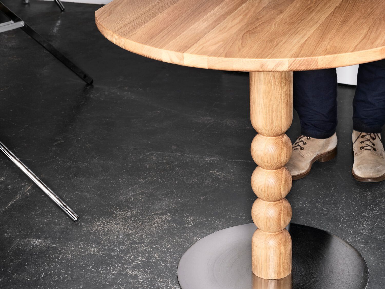 Круглый деревянный стол Bla Station TURN DINING ARCH-00000140 - Вид №2