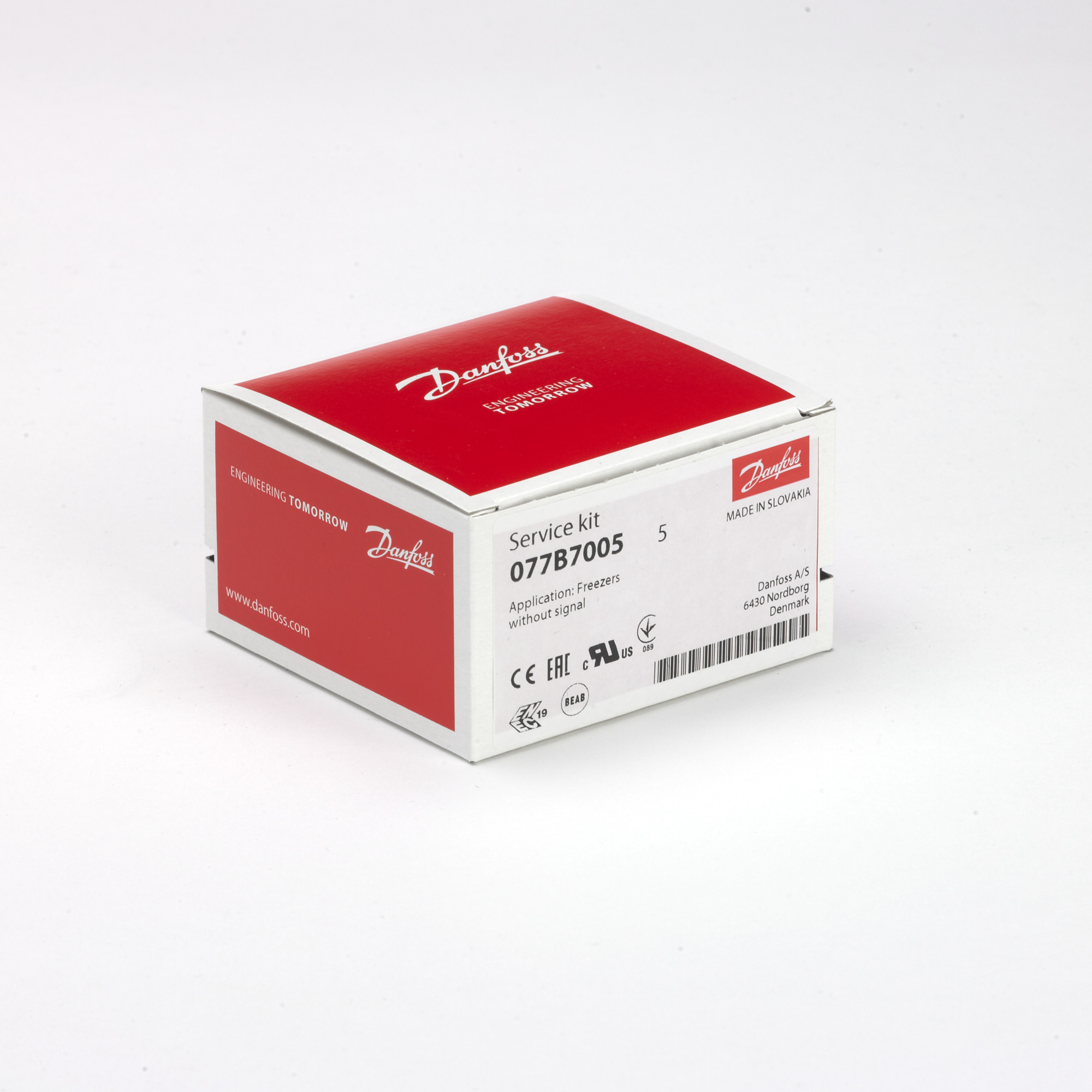 Danfoss Сервисные термостаты бытового и торгового применения 077B SERVICE THERMOSTAT NO. 5 077B7005  - Вид №8