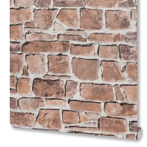 Обои виниловые Rasch Tiles Kongoleum красные 0.53 м 402612 10348772 STLM-2164189