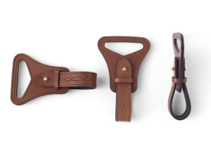 Кожаный держатель для галстука