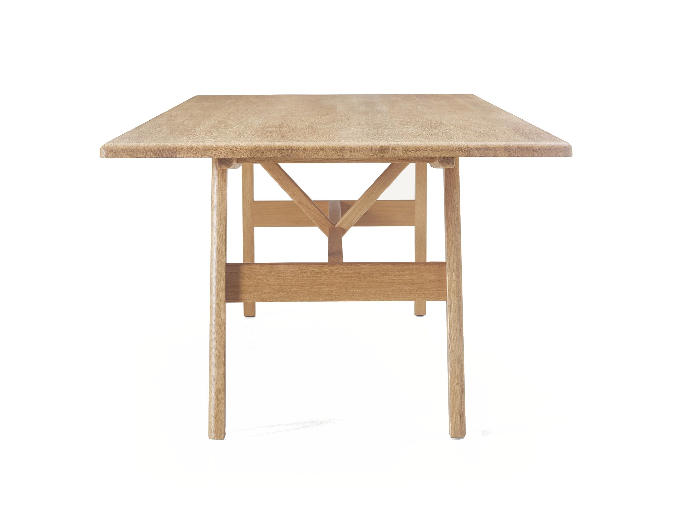 Прямоугольный обеденный стол из массива дерева BassamFellows KANT ARCH-00049077 - Вид №1