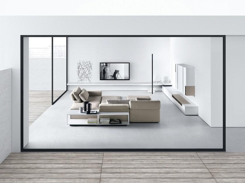 MDF Italia Модульный мягкий диван в современном стиле тканью sun-id-1468376 - Вид №2