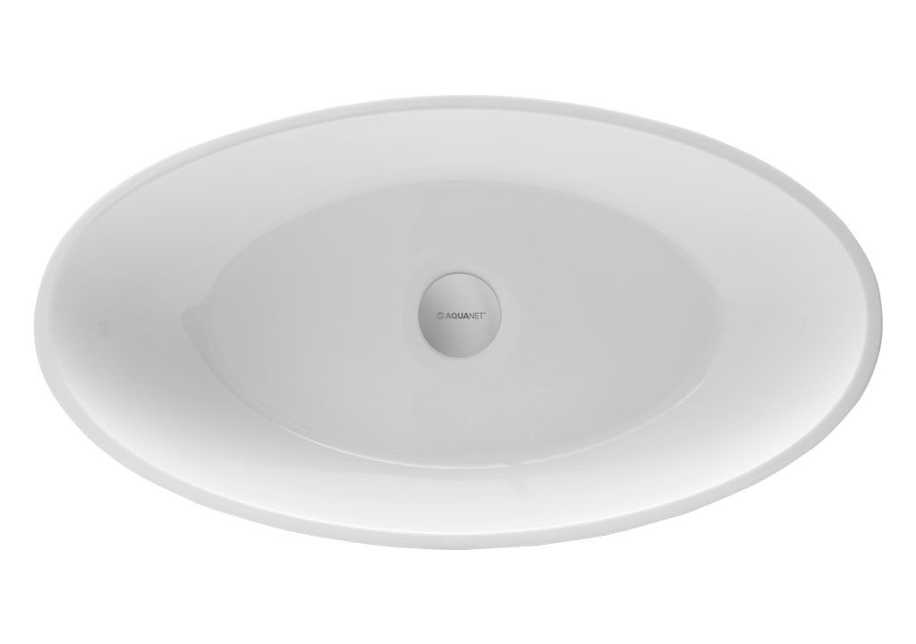 PW1 Накладная раковина на столешницу  овальная Aquanet  - Вид №4