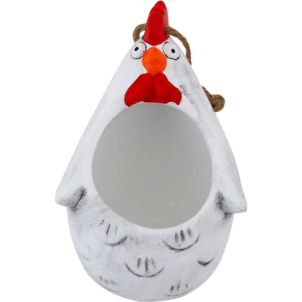 Кашпо-кактусник 10.5x10x14 см v0.15 л керамика белый GARDMAX STLM-2156617 - Вид №3