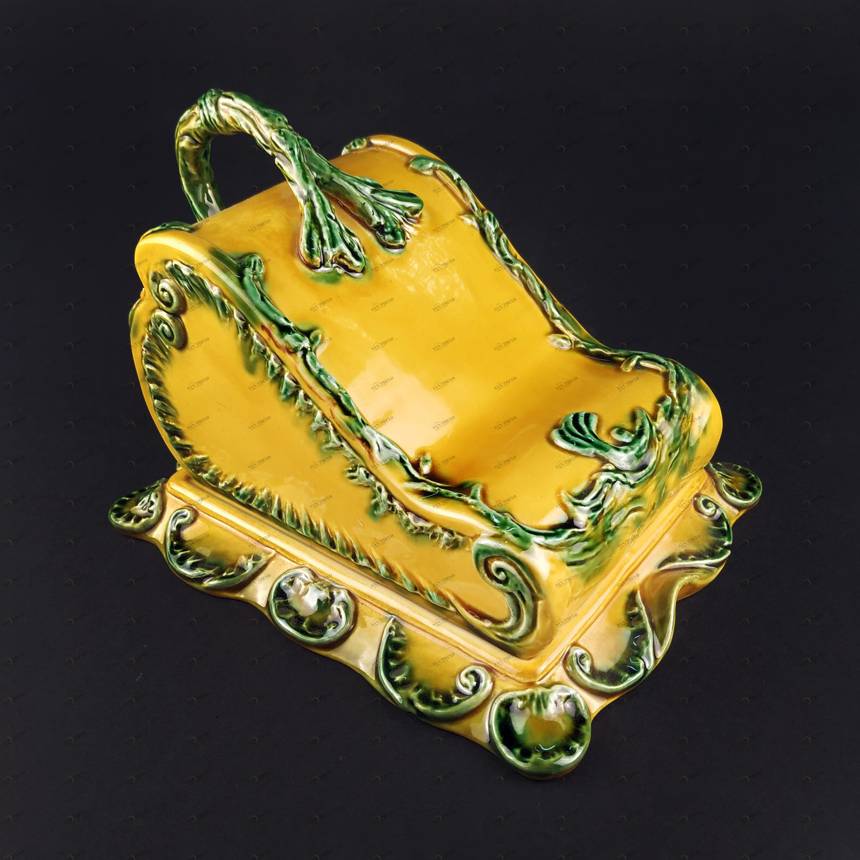 Сырница Красный/золото PROVANSFAIENCE sun-id-994656