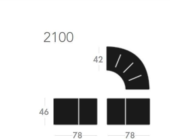 Sedex Модульная скамья с мягкой подкладкой Ringo sun-id-1490696 - Вид №5
