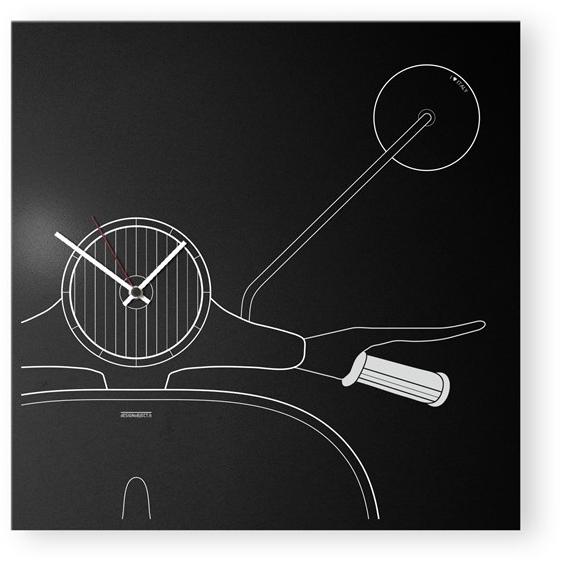 Designobject.it Часы из листового металла / шифер  It6632  - Вид №1