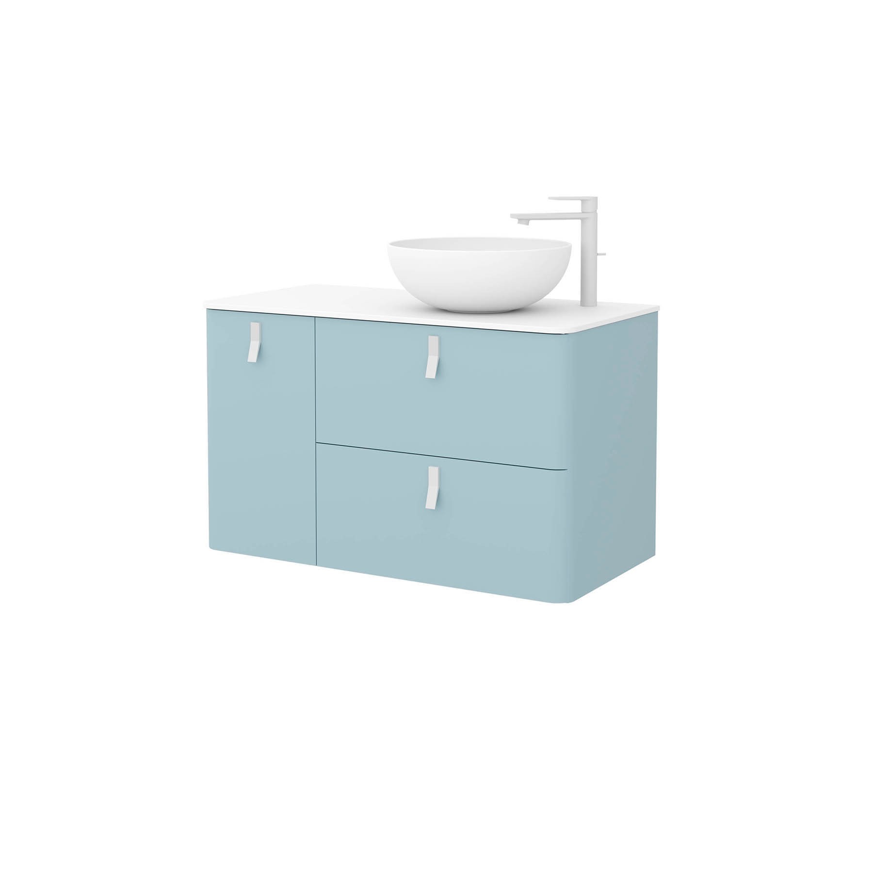 24662 SALGAR Мебель для умывальника UNIIQ 900 левая CIELO Cielo  - Вид №2