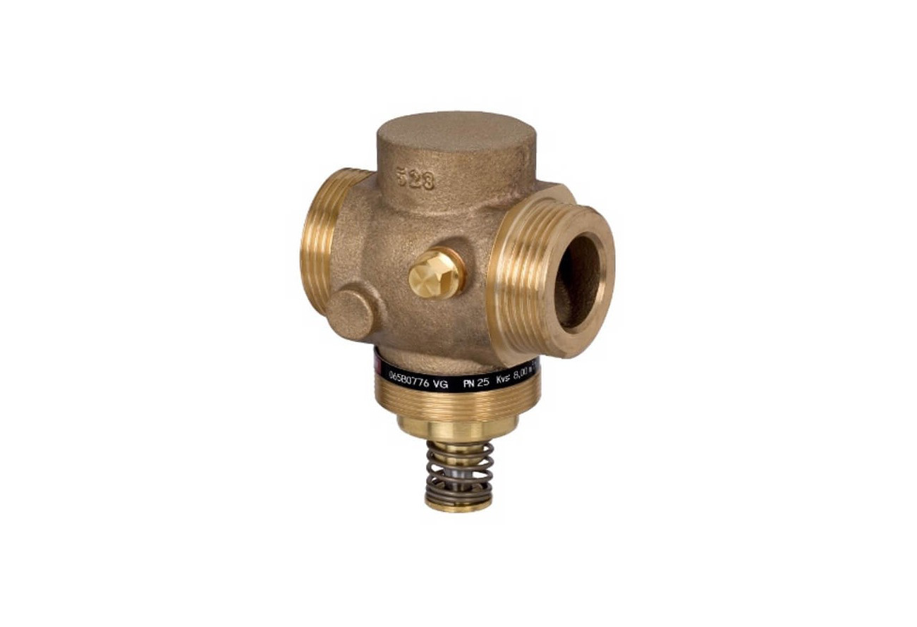 Danfoss Клапаны регулирующие проходные нормально закрытые VGU и VGUF Регулирующий клапан VGU DN 40 Kv 16 065B0795 