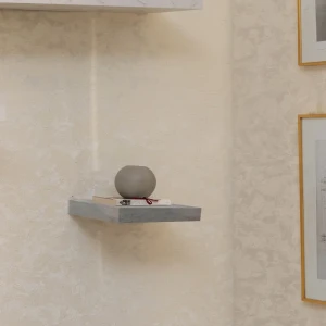 Полка настенная Spaceo Concrete 23x23.5 см МДФ цвет бетон 82877521 STLM-2009390