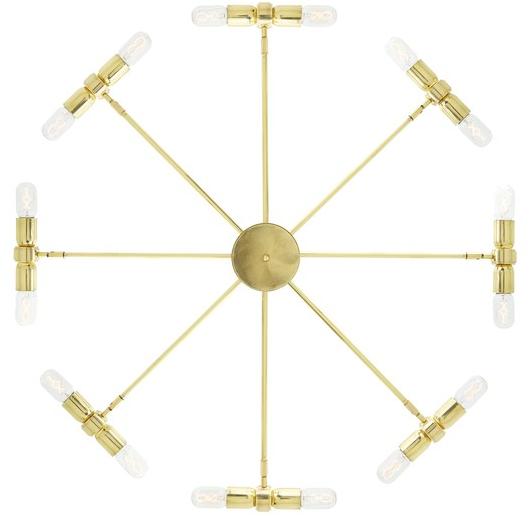 Mullan Lighting Люстра из латуни  Mlf245  - Вид №3