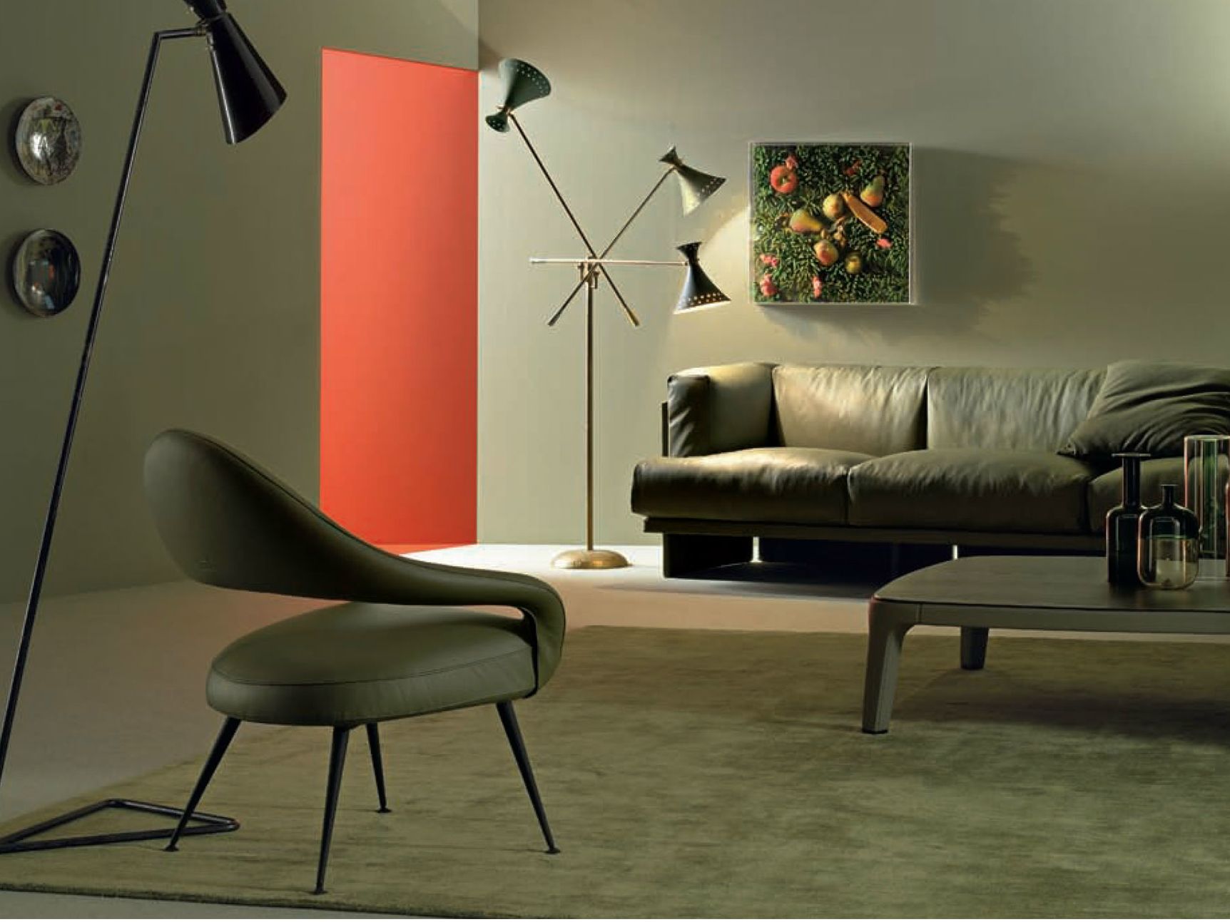 Кресло с подлокотниками Poltrona Frau коллекция - диваны и кресла ARCH-00148137 - Вид №3