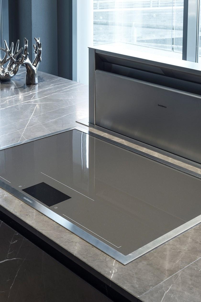 TM Italia Cucine Кухня с двойным островом и высокими шкафами с выдвижными дверцами T45 sun-id-1487958 - Вид №7