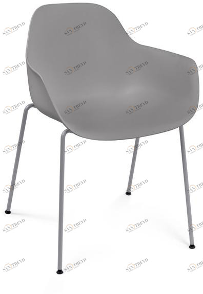 Crassevig Стул полипропиленовый с подлокотниками Pola sun-id-1353032