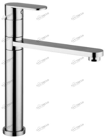 Quadrodesign Смеситель для кухни, устанавливаемый на столешницу, с поворотным изливом Kitchen brass sun-id-1369368