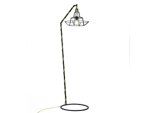 Металлический торшер