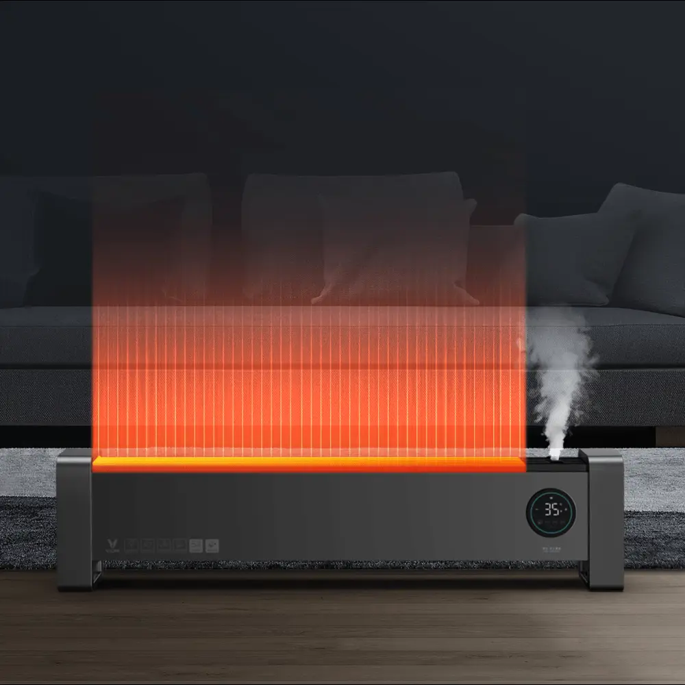 Конвектор электрический Viomi Smart Heater Pro 2 с электронным термостатом 2200 Вт цвет графит 87006688 STLM-2059170  - Вид №3