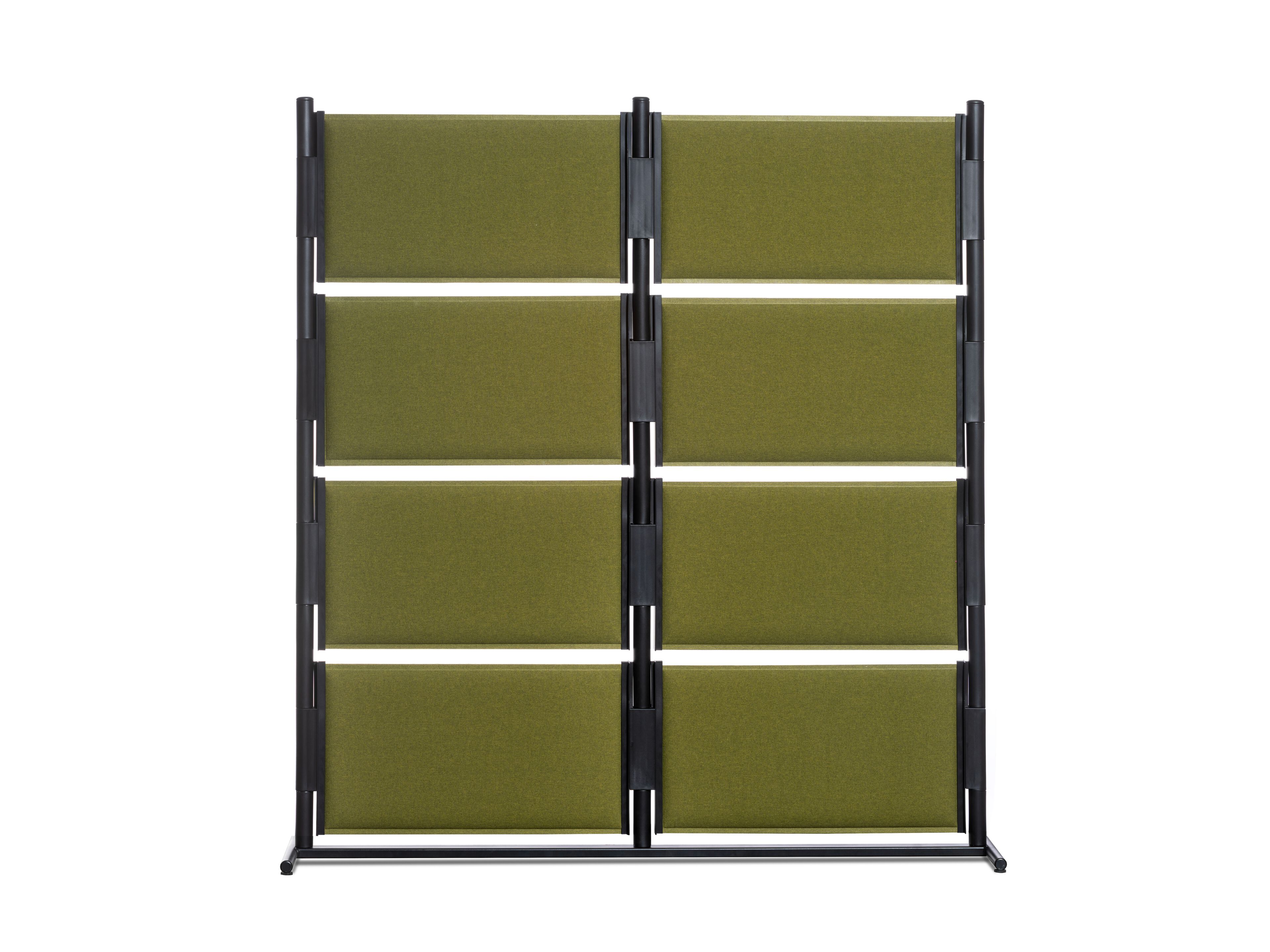 Звукопоглощающая отдельно стоящая офисная перегородка из инженерного пластика GABER GUFO ACOUSTIC KIT 2 ARCH-00062814