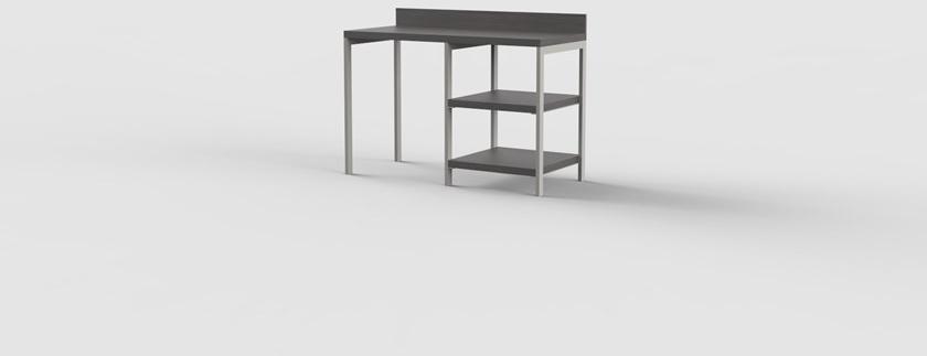 Mobilspazio Прямоугольный стол с полками для гостиниц Urban sun-id-1471606 - Вид №16