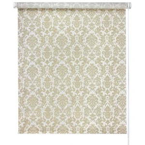 Штора рулонная Legrand Дамаск 60x175 см экрю 86542171 STLM-2197287