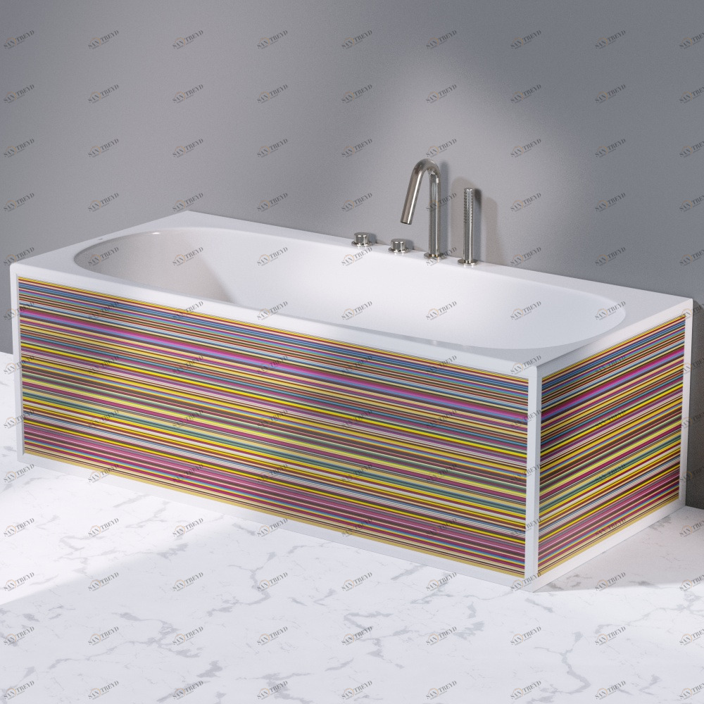 Передняя панель для ванной COVER цветная AeT ITALIA DPA430