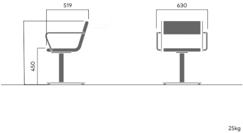 VESTRE Садовый стул из стали и дерева April sun-id-1451923 - Вид №8