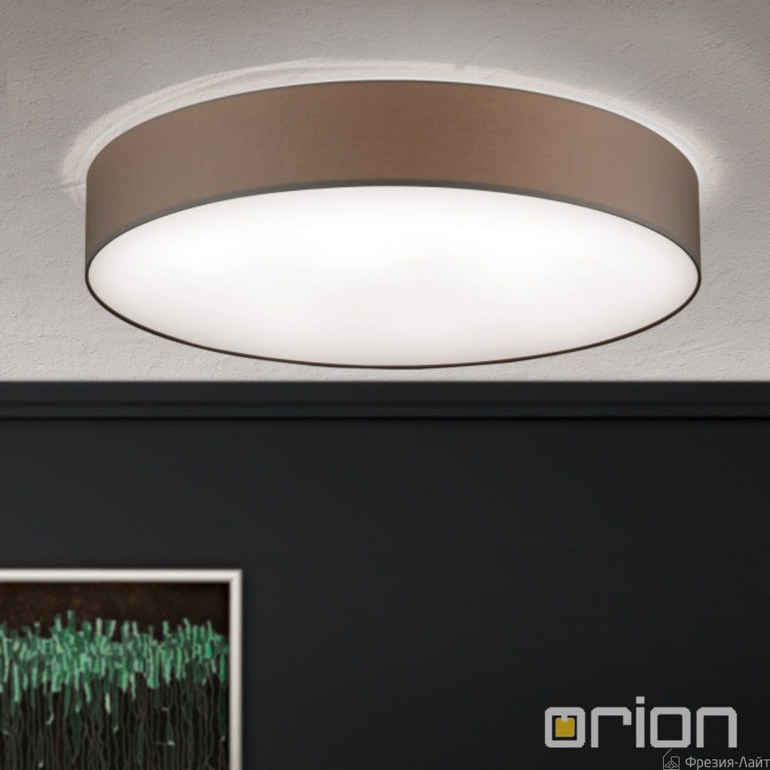 Orion DL 7-642/100 потолочный светильник с коричневым абажуром Shade 117802