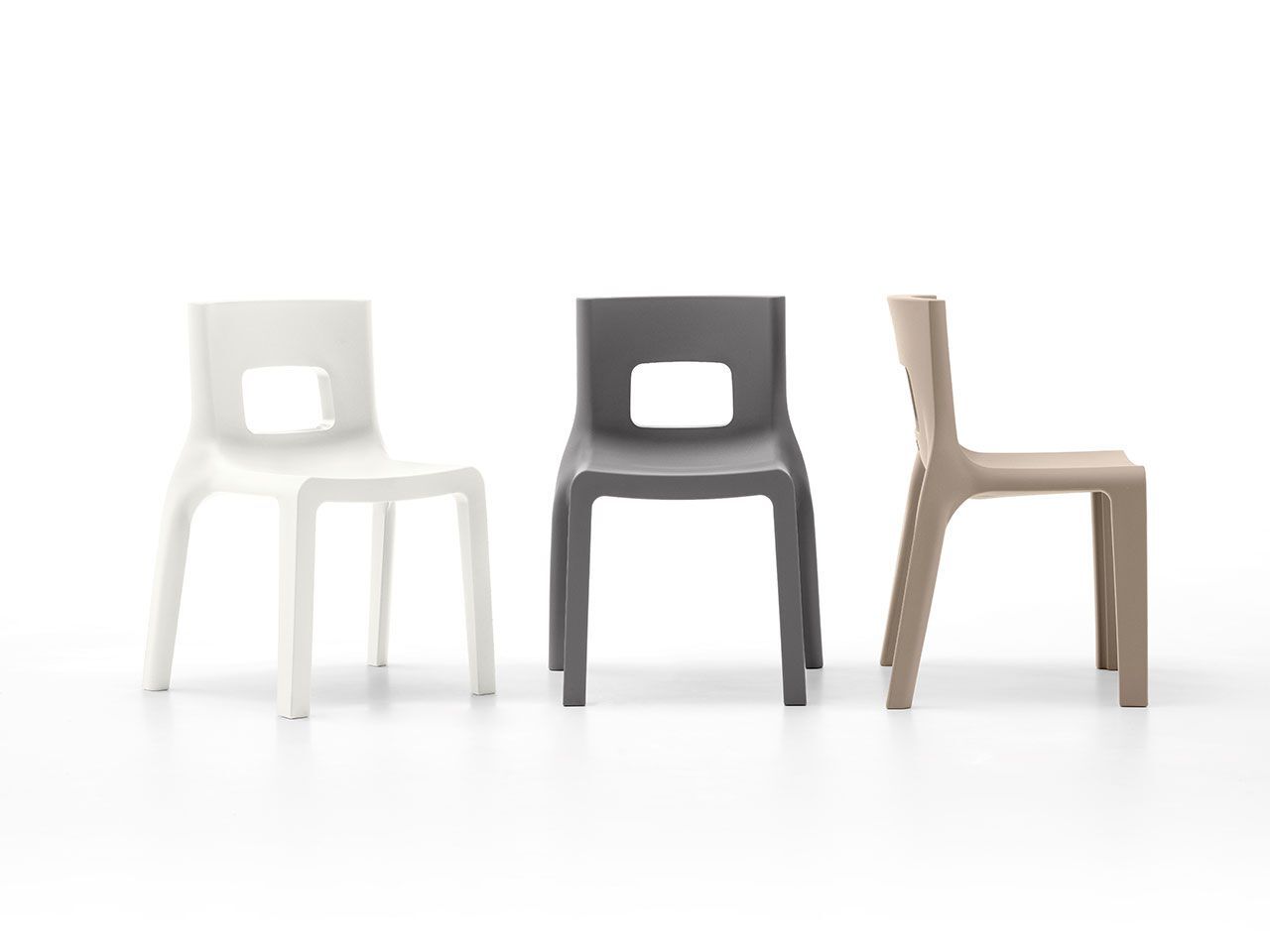 Штабелируемый садовый стул из полиэтилена Lyxo Design EOS ARCH-00078059 - Вид №1