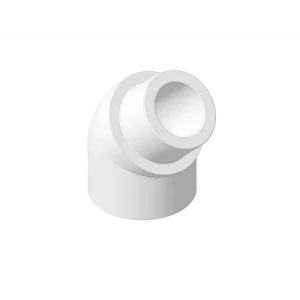 Отвод полипропиленовый Политэк 45° 20 мм для систем водоснабжения 89422878