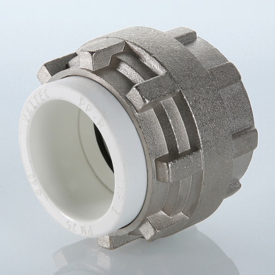 VTp.763.0.040 Фитинг полипропиленовый – муфта разъемная Valtec 40 мм  - Вид №16