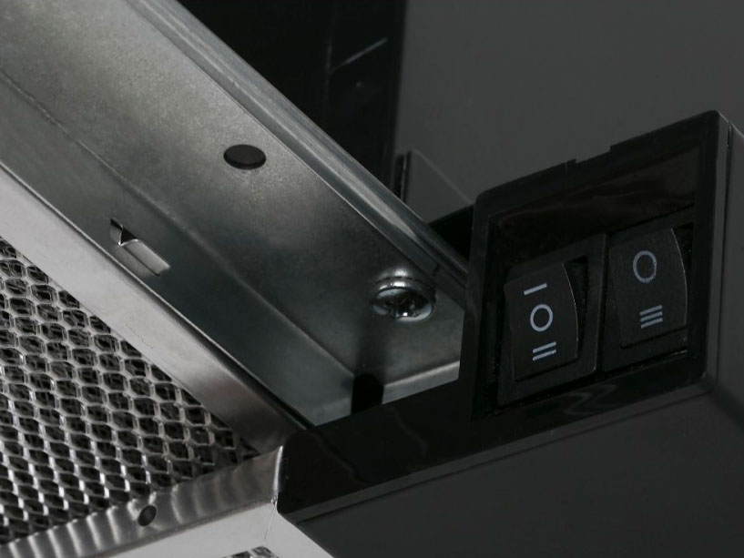 9145434 Вытяжка телескопическая SCHTOFF STRELKA 60 черный/черный STDN-0105536 - Вид №1