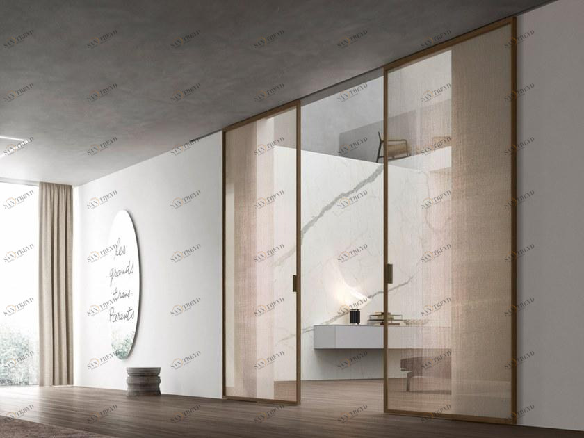 BLUINTERNI Раздвижная стеклянная дверь Quadro-move sun-id-1383911