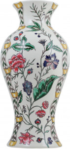 10637987 Gien Ваза Gien Доминоте Японские цветы 48см, фаянс Фаянс